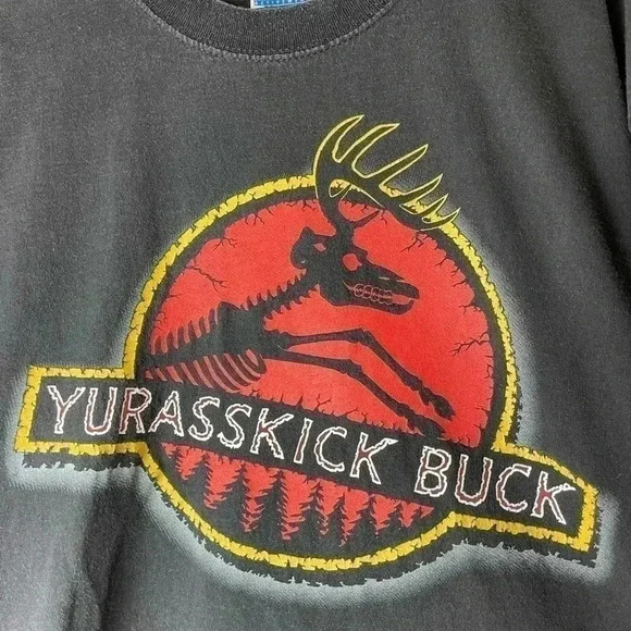 Vintage Yurasskick Buck Parody T-shirt - Picture 4 of 4